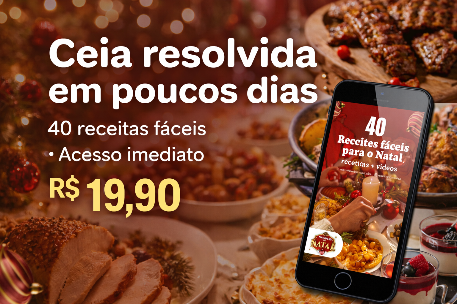 40 Receitas fáceis para o Natal